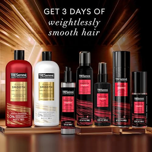 TRESemmé Perfecting Leave-In Lotion Keratin Smooth for Reducing Frizz & Sealing Split Ends, Weightless, 5.7 oz