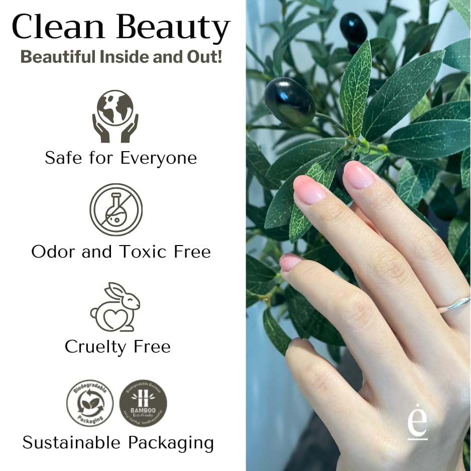 Fully-Cured Instant 100% Real Gel Nails - SKIP the UV/LED/SUN! Instant Salon Look Manicure That’s Safer & Easier Than Semi-Cured | No Dry Time, No Damage, 14+ Days Wear, Toxin-Free (Pink Fizz)
