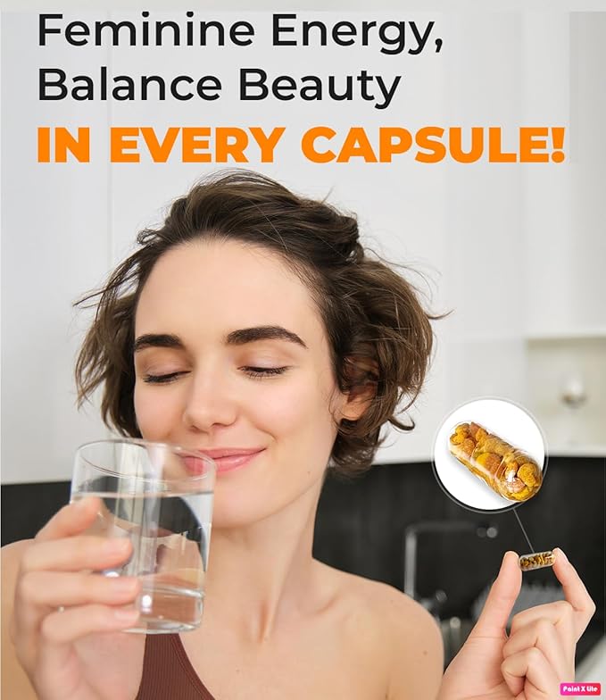 Bee Pollen Capsules with Propolis – Organic Supplement for Energy, Vitality, Wellness, Rich in Vitamins, Immune Support & Nutrient Boost for Men & Women, 100% Pure & Natural for Breast Growth