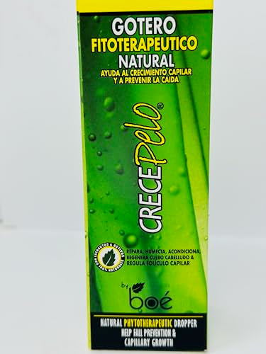 Natural Phytotherapeutic Hair Growth Dropper – 4.25 oz – Intensive Scalp Treatment for Hair Loss Prevention & Regeneration – Strengthens & Hydrates Follicles – 100% Natural Extracts