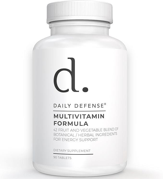 Fruit and Veggies Supplement - Multi Vitamins for Adults w/ Vitamins A, B Complex, D, E, Zinc, Biotin, Calcium - Fruit Vegetable Supplements for Energy & Immunity Support - Vitamins Supplements