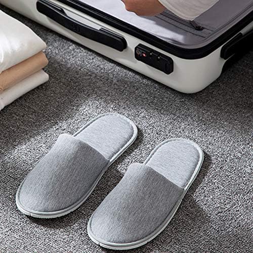 Rocutus 2 Pair Disposable Slippers, Travel Portable Guest Slippers, Anti-skid Home Interior Hotel Special Shoes