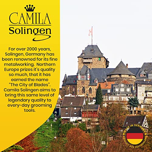 CS09 4" Professional Nail Cuticle Trimmer from Solingen, Germany. Best Stainless Steel, Anti-corrosive. Perfect Tool for Manicure and Pedicure. Premium Cuticle Cutter (9mm Blade)