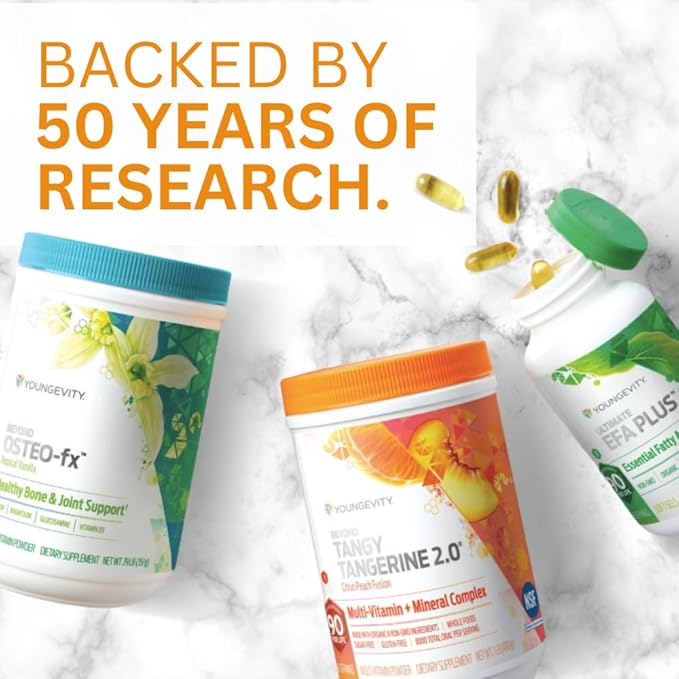 Youngevity Healthy Body Start Pak 2.5 | Complete All-in-One Organic Nutrition | 60+ Minerals, 16 Vitamins, 12 Amino Acids, 6 Essential Fatty Acids | Whole Foods, Pre/Probiotics + Joint Support