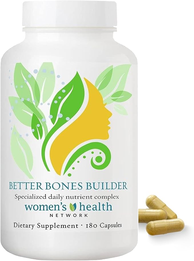 Better Bones Builder - Intensive 32-Ingredient Formula for Women - Build Strong Bones for Life - 30 Day Supply