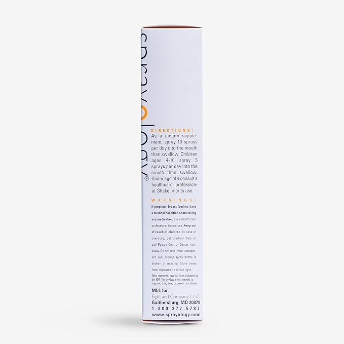 Sprayology Everyday Multi Spray | Daily Multivitamin Spray for Men, Women & Kids (Ages 4+) | High-Absorption Formula with Vitamin B12, D3, Folate, Biotin & More | Non-GMO | 26 Day Supply (1.7 fl oz)