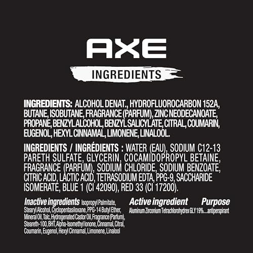 AXE Phoenix Fresh Gift Set for Men Body Wash, Spray & Antiperspirant, 48H Protection, Crushed Mint & Rosemary Scent (3 Piece Set)