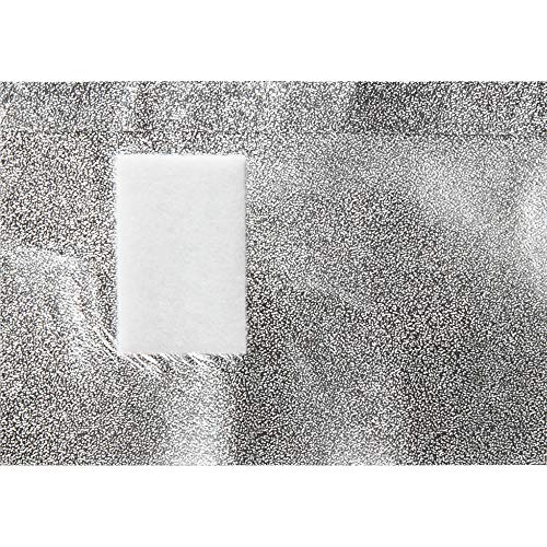 ForPro Professional Collection Expert Embossed Gel Polish Removal Wraps, Pre-Cut with Cotton Pad, Remove Gel Polish, Acrylics, & Nail Art, 4" L x 2.9" W, 500-Count