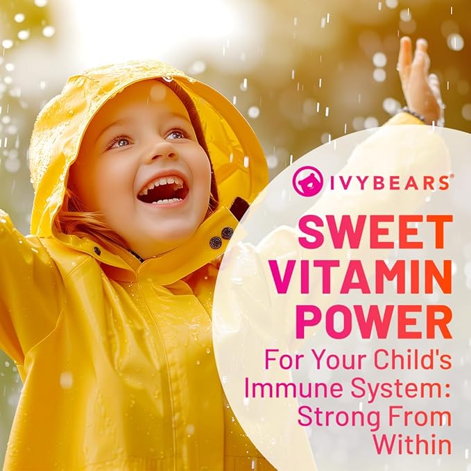 Superpower Kids | Berry-Flavored Multivitamins | Vitamin C, D2, B6, and A | Made in Germany with Expert Care