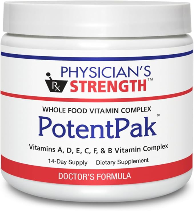Physician's Strength PotentPak - 14-Day Supply - Whole Food Vitamin Complex with Vitamins A, C, D, E, and B Complex