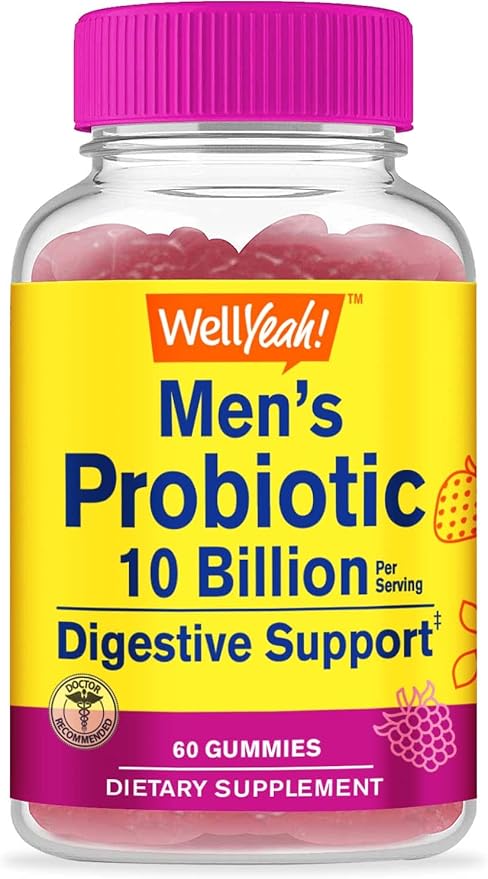 Vitamin D3 + K2 + Probiotic Men 10B CFUs, Gummies Bundle - Great Tasting, Vitamin Supplement, Gluten Free, GMO Free, Chewable Gummy