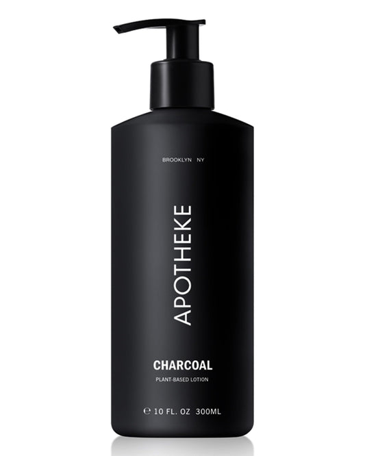 APOTHEKE Scented Hand & Body Lotion for Women & Men, Charcoal (10 fl oz)