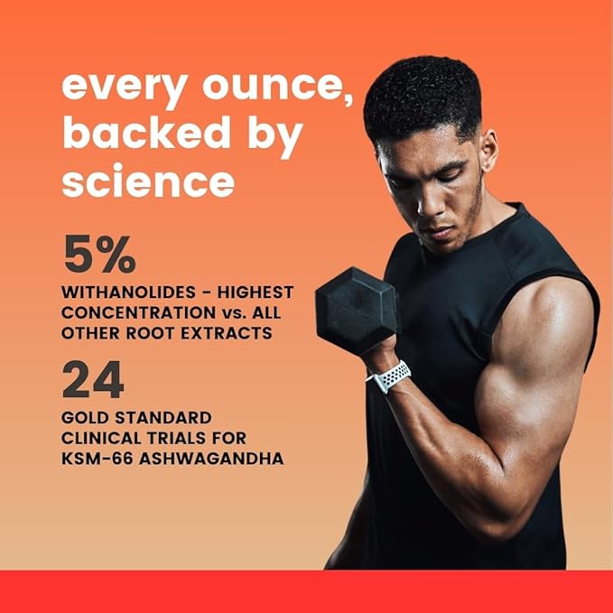 Ashwagandha Oral Strips 100 mg KSM 66 Ashwagandha, L-Theanine, Melatonin, Vitamin D2 and Magnesium, Vegan Strips for Men and Women, Sugar-Free, Non-GMO, 30 Oral Strips (Berry)