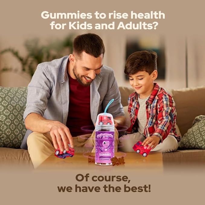 Ziva Suplegummies + Car Toy (100 Gummies)