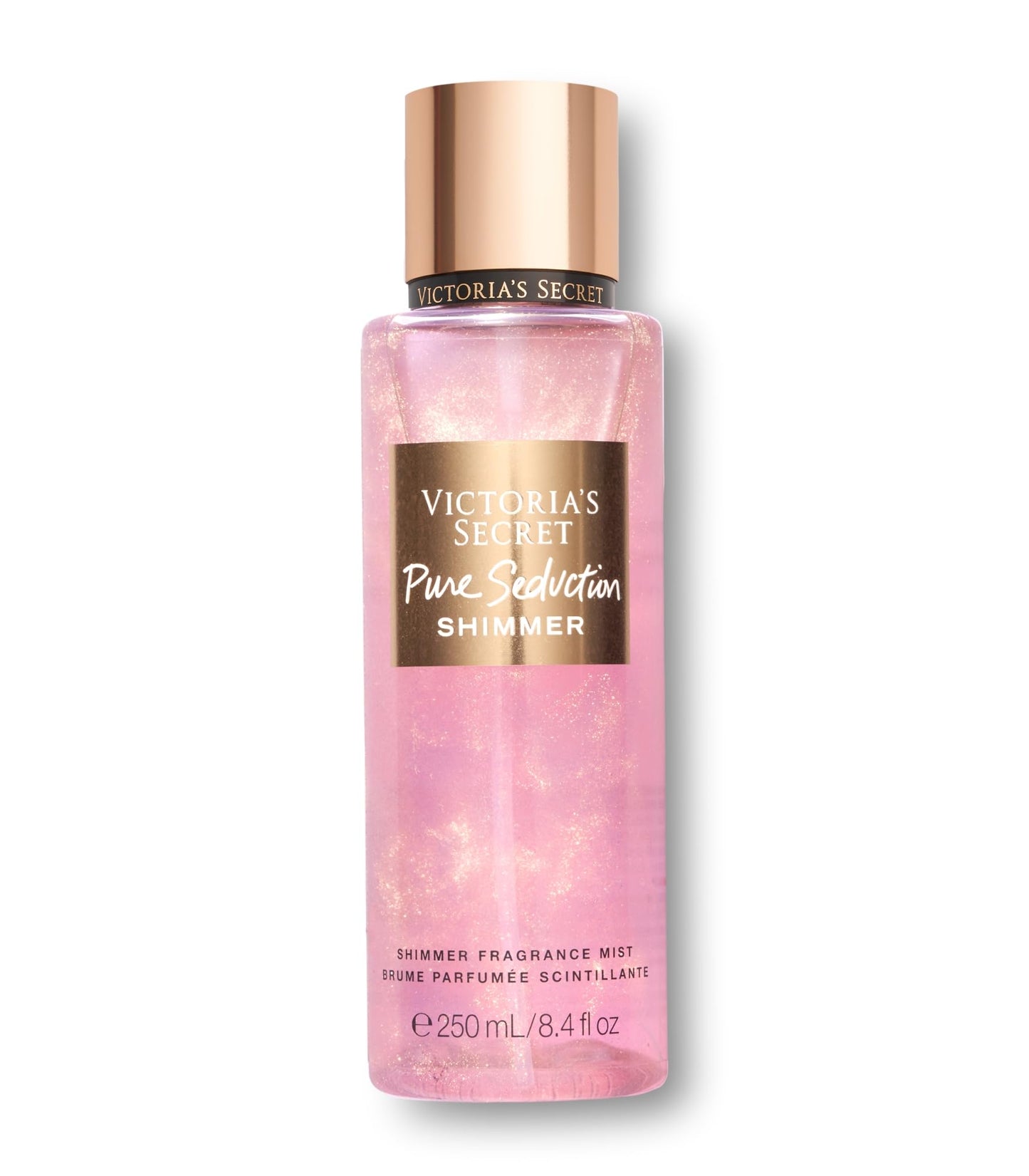 Victoria's Secret Pure Seduction Shimmer Body Spray for Women, Notes of Juiced Plum and Crushed Freesia, Pure Seduction Collecti