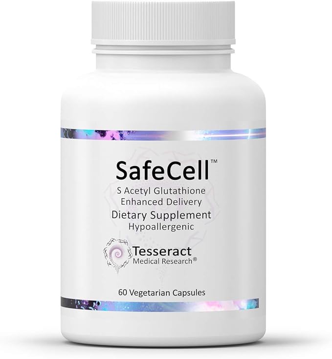 SafeCell S-Acetyl Glutathione Supplement for Neuro Health Support & TetraCumin SR Joint Support Supplement, Sustained Release Turmeric Curcumin Metabolite