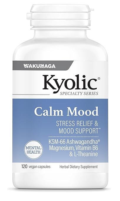 Kyolic Specialty Series Calm Mood, 120 vegicaps