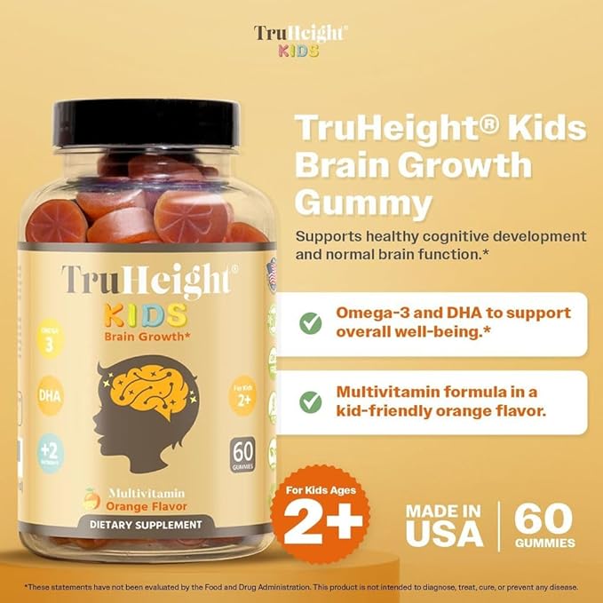 TruHeight Brain Gummies