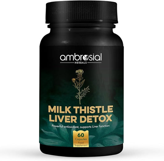 AMBROSIAL Milk Thistle Capsules - Pack of 1-60 Capsules