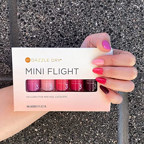 Dazzle Dry Mini Flight - Coronado - 5 Mini Lacquers
