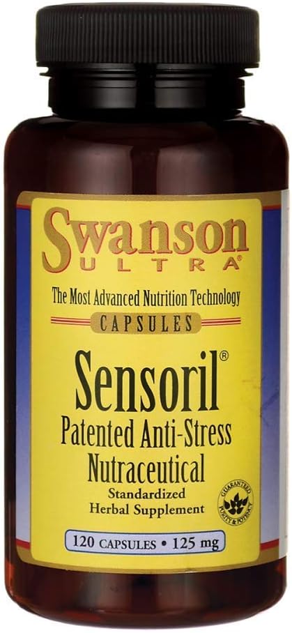 Swanson UL SENSORIL ASHWAGANDHA 125MG 120CAP