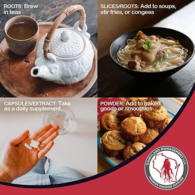 100% Authentic Korean Red Panax Ginseng Capsules -500 mg. Potent Ground Ginseng Root Extract Powder - No Fillers, Binders or Other Additives. (150 ct)