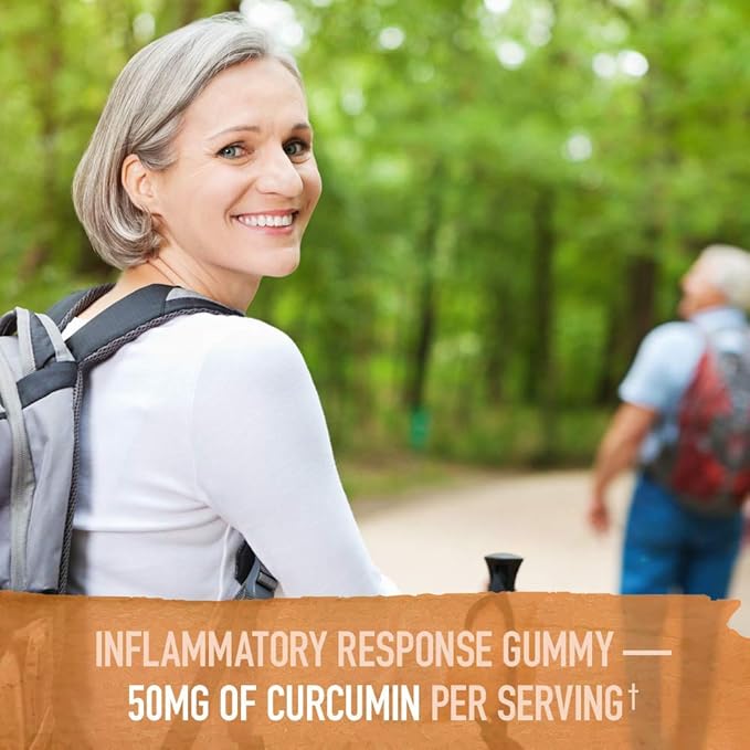 Garden of Life Organics Turmeric Inflammatory Response Gummy & Organics Women's Gummy Vitamins - Berry