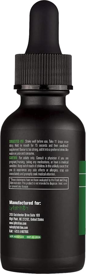 Kava Kava Root Extract With Active Kavalactones 540mg, 220 Servings, Cruelty-Free, Easy-to-Consume Liquid Drops, Quick Absorption, GMP-Certified, Third-Party Tested, Non-GMO, Made in USA