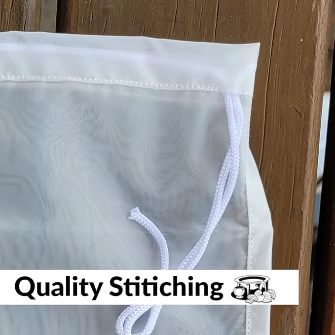 Strainer Bag for Straining Kava Drink Reusable Nylon