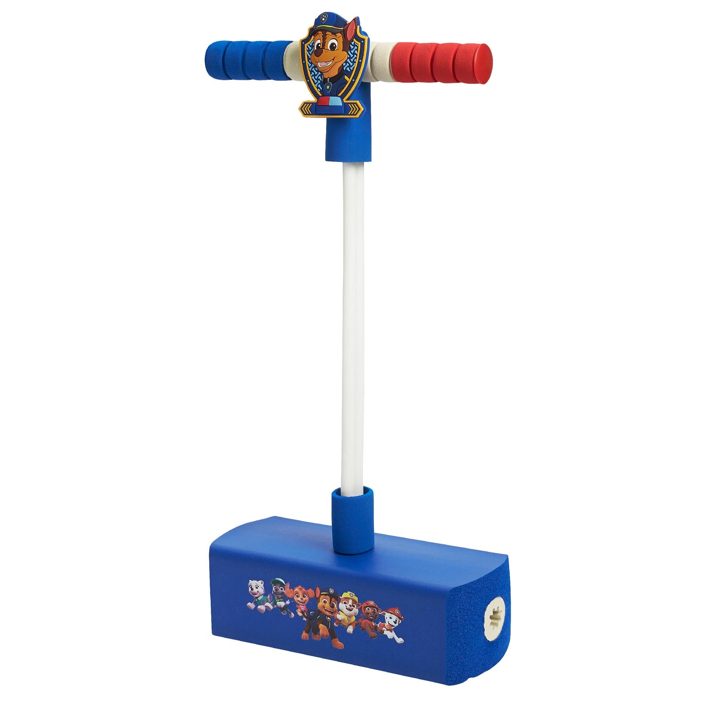 Flybar My First Foam Pogo Jumper for Kids Fun and Safe Pogo Stick for Toddlers, Durable Foam and Bungee Jumper for Ages 3 and up, Supports up to 250lbs (Paw Patrol Chase)