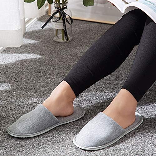 Rocutus 2 Pair Disposable Slippers, Travel Portable Guest Slippers, Anti-skid Home Interior Hotel Special Shoes