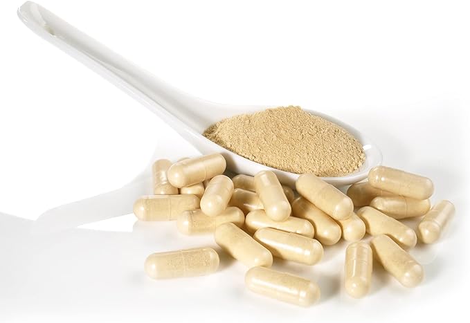 100% Authentic Korean Red Panax Ginseng Capsules -500 mg. Potent Ground Ginseng Root Extract Powder - No Fillers, Binders or Other Additives. (75 ct)