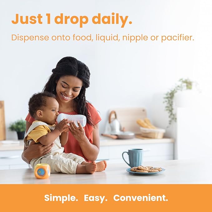 Mother's Promise Baby Vitamin D3 Drops & Organic Baby Probiotic Drops Bundle