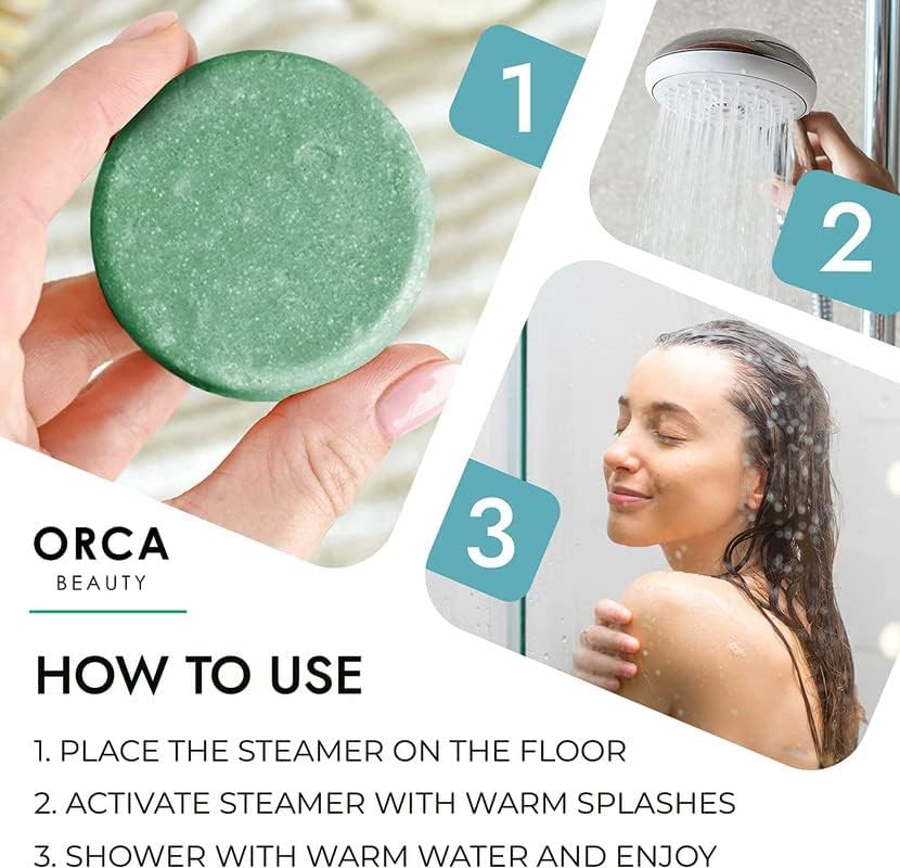 Shower Steamers Aromatherapy - Relaxation Gifts for Women, Shower Bombs, Unique Spa Gifts Shower Tablets, Stocking Stuffers for Women & Men (Peppermint and Eucalyptus Scent 8PC)
