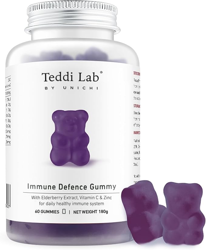 Unichi Women’s Multi-Nutrient Gummy and Elderberry Immune Gummy