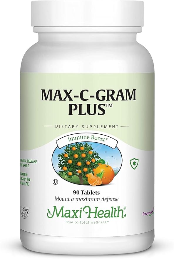 Maxi Health Max C Gram Plus, 90-Count