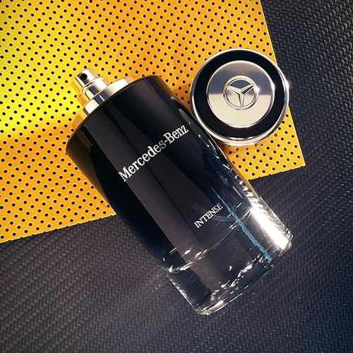 Mercedes-Benz Intense Men's Eau De Toilette - Bold, Spicy, Woody Aromatic Fragrance, 8.1 Oz