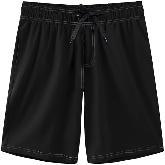 Lovineven Dissolving Swim Trunks Shorts Prank for Beach Bachelor Party Black