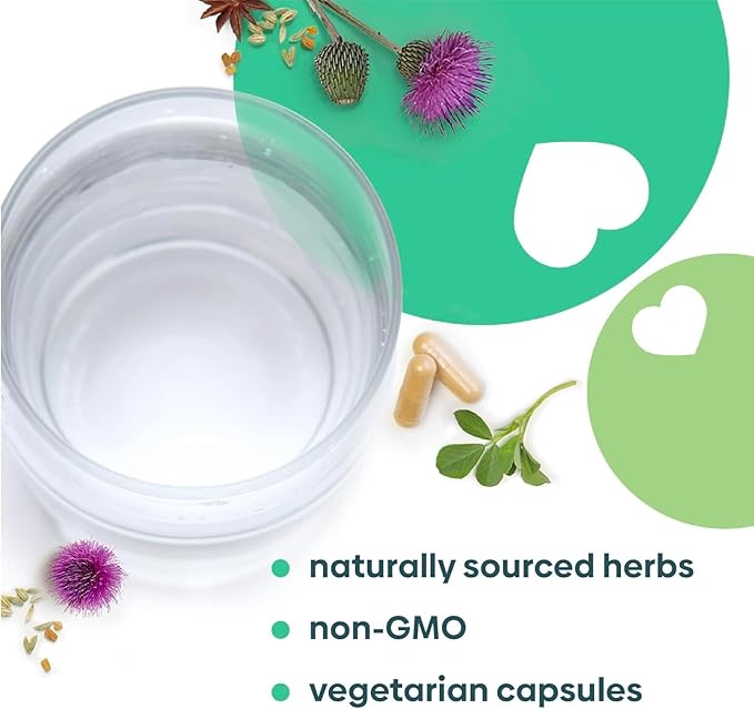 UpSpring Milkflow Lactation Supplement Capsules for Milk Supply Increase, Breastfeeding Supplements Capsules with Fenugreek & Blessed Thistle, Non-GMO, Lactation Support 60 Vegan Capsules