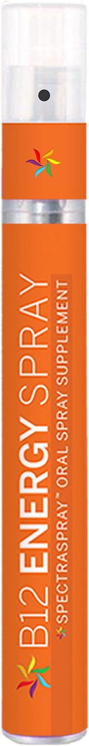 Spectraspray Vegan Vitamin B12 Oral Spray Vitamins - Daily Essential Vitamin with 500 mcg Methyl Form B12, 30 Day Supply per Spray