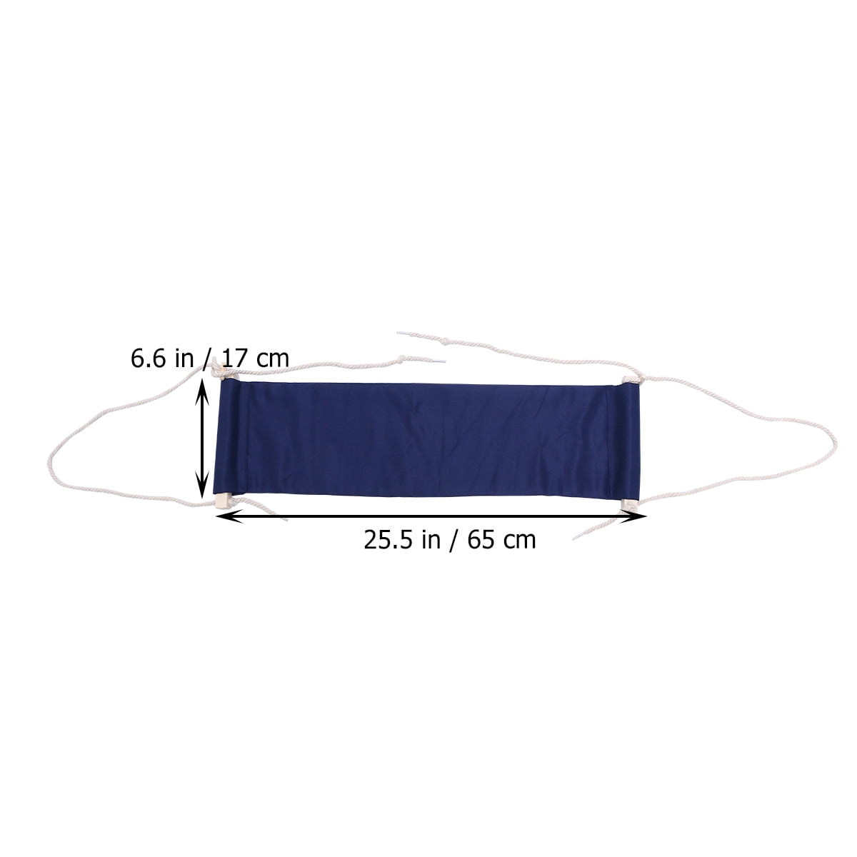 Worgeous 1Pcs Dark Blue Foot Hammock for Home and Office 11.8x6.7x0.4in