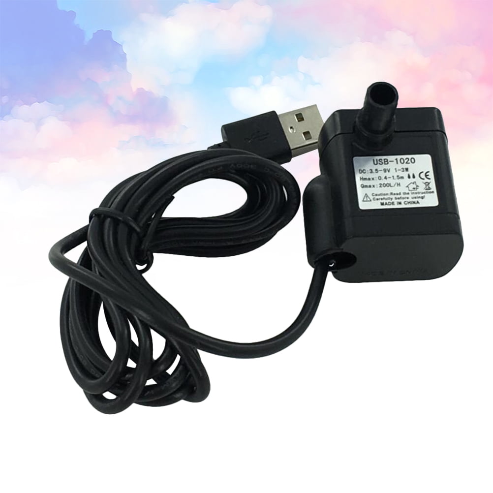 Pump Water Aquarium Submersible Fountain Usb Tank Dc Filters Fountains Mini Circulation Pet