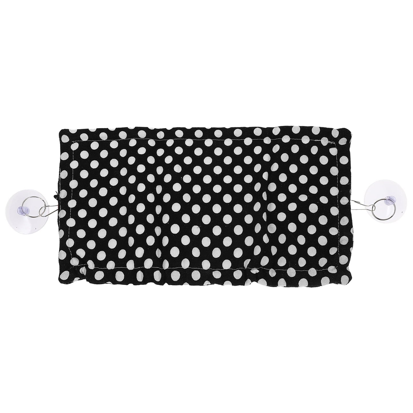 HONMEET Pet Hammock Reptile Animal Hammock Black Mesh Cloth 1Pack 12.6x6.3in