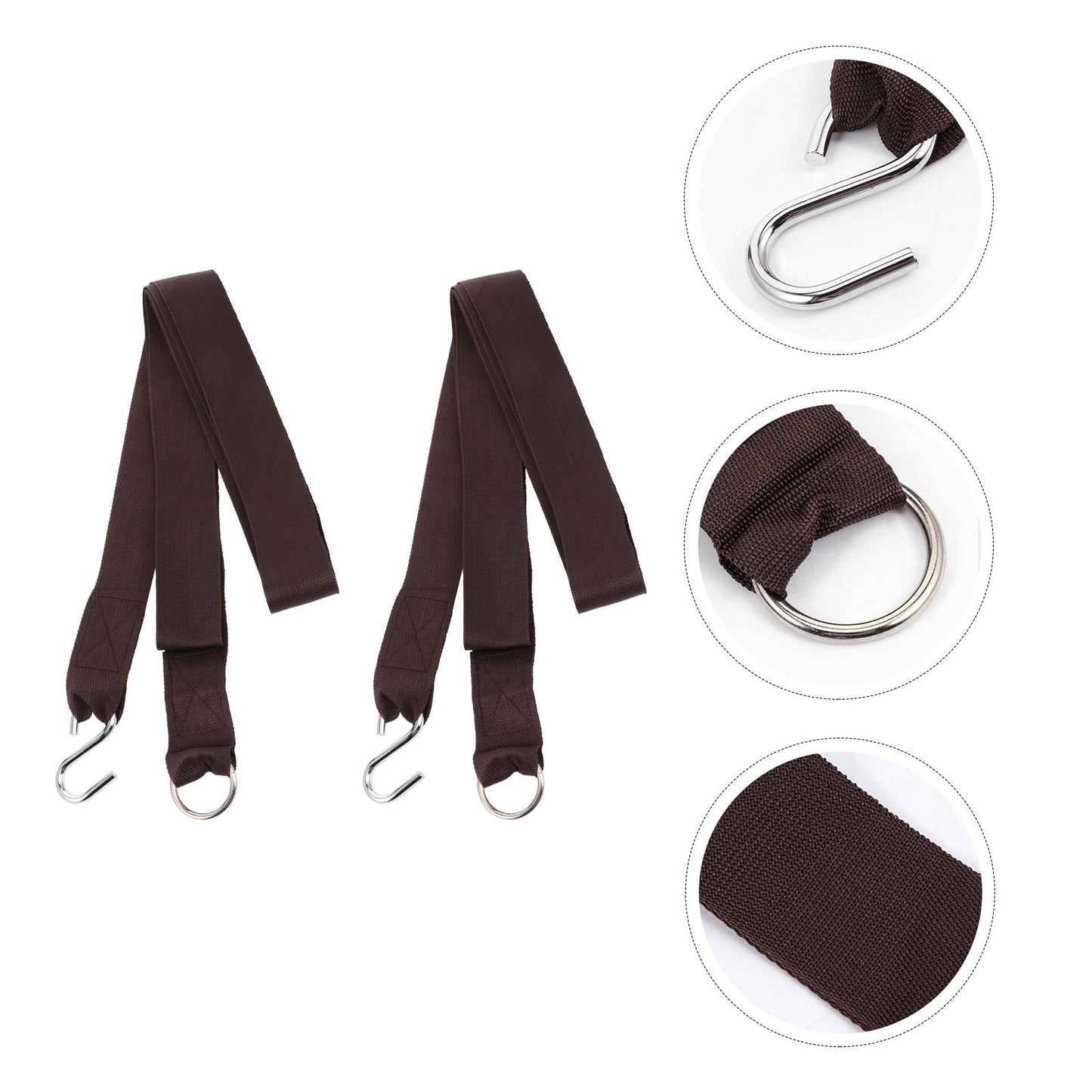 Raindrops 4Pcs Hammock Tree Strap Men and Women Outdoor Use 112.0x1.97x0.08in