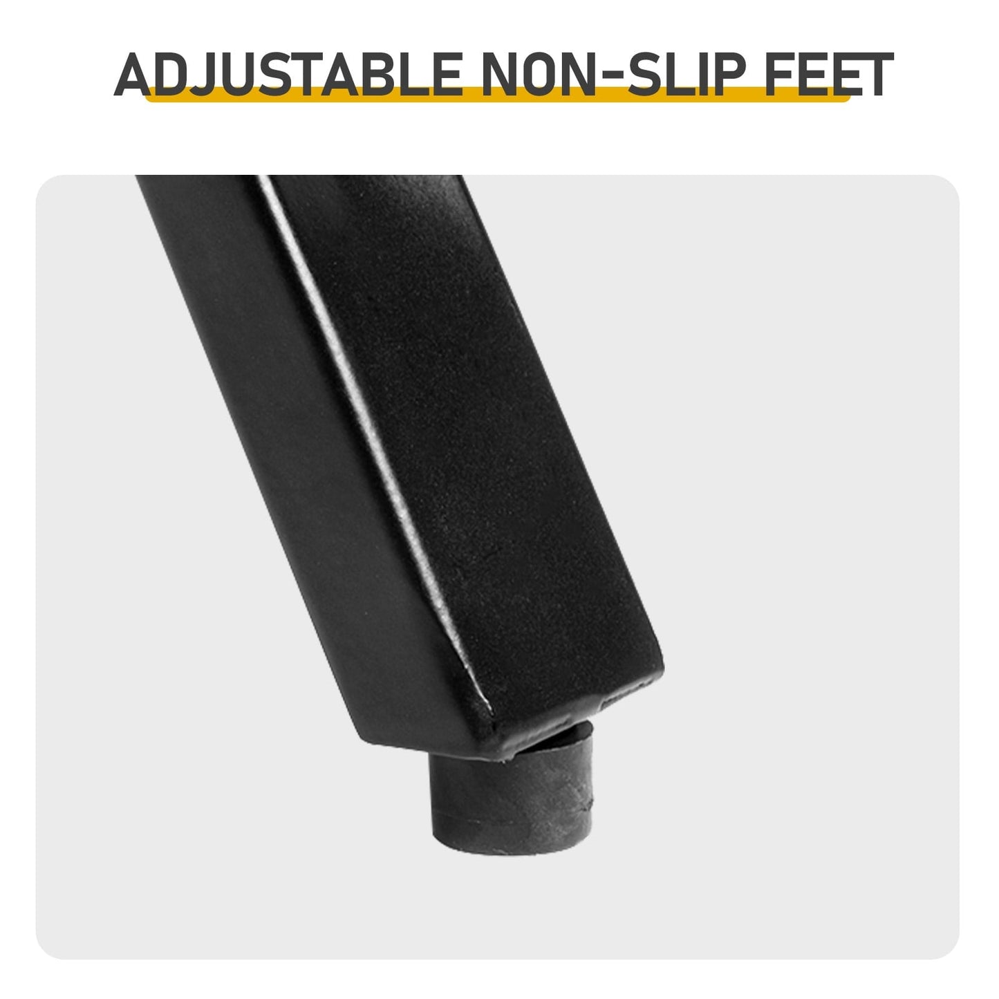 BAYUELSWU Outdoor Patio Bistro Table, 19.5 inch Round Patio Dining Table with Durable Weather-Resistant Frame for Backyard, Garden, Patio, Porch, Pool (Black)