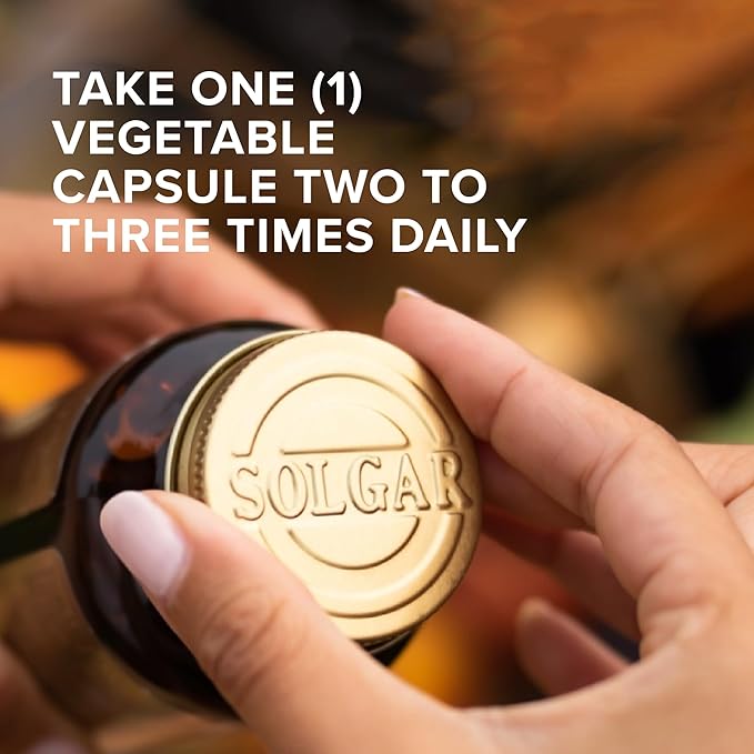 Solgar Inositol 500 mg - 100 Vegetable Capsules - Supports Cellular Function & Brain Health - Vegan, Gluten Free, Dairy Free, Kosher - 100 Servings