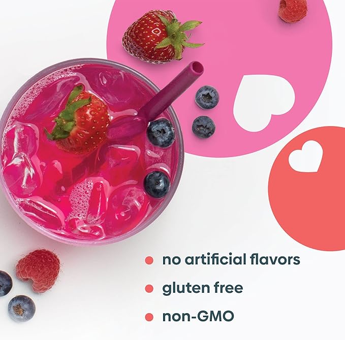 UpSpring Milkflow Electrolyte Breastfeeding Supplement Drink Mix with Fenugreek | Berry Flavor | Lactation Supplement to Support Breast Milk Supply & Restore Electrolytes | 16 Drink Mixes