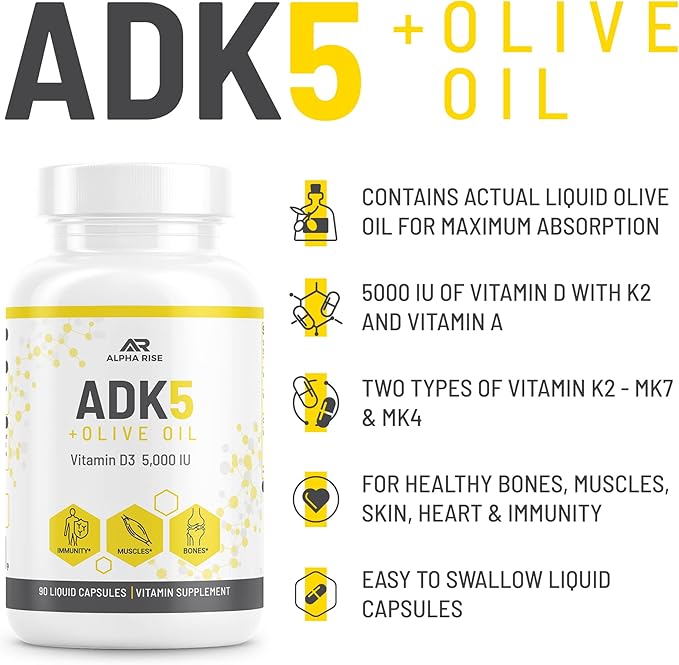 ADK 5 Vitamin Supplement + ADK 10 Vitamin Supplement