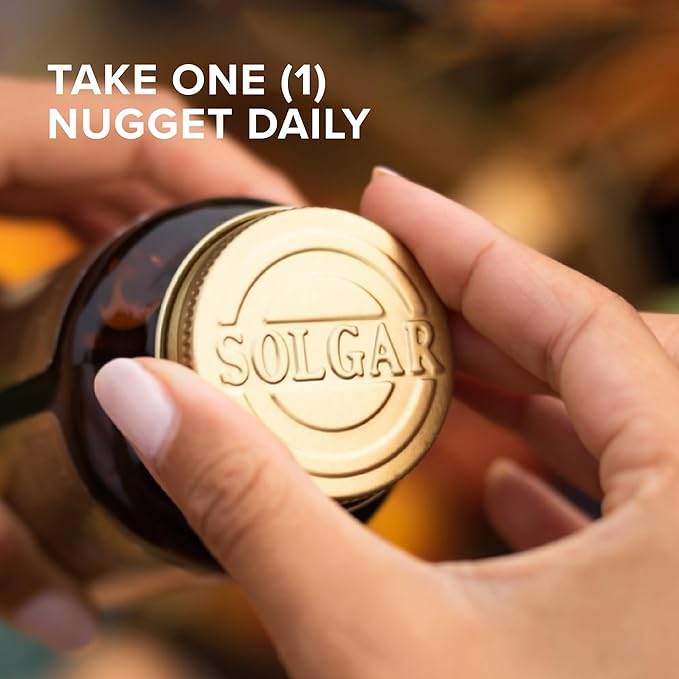 SOLGAR Sublingual Vitamin B12 1000 mcg - 100 Nuggets - Non-GMO, Vegan, Gluten Free, Dairy Free, Kosher, Halal - 100 Servings