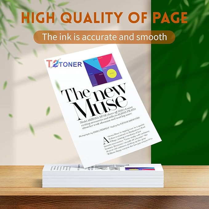 T08 T08L Ultra High Yield Black Toner Cartridge 3010C005AA [with New Chip] Replacement for ImageCLASS LBP1238 LBP1238II MF1238 MF1238II Printer